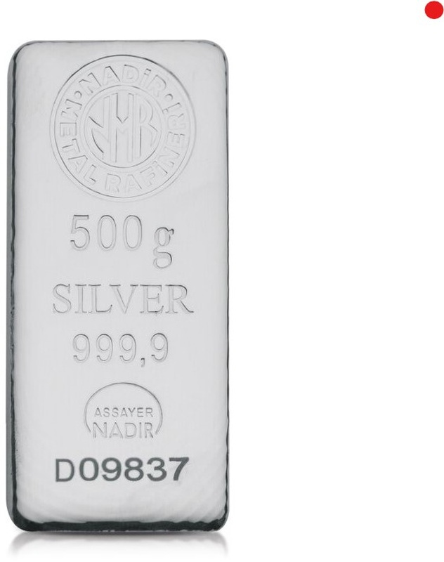 Nadir 500 Gram Silver Bar