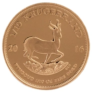 2016 Proof 1/10oz Krugerrand Gold Coin