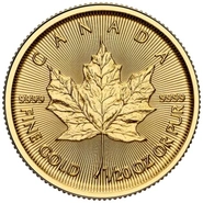 Gold Maple Leaf 1/20 Ounce
