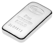 5oz Italpreziosi Silver Cast Bar