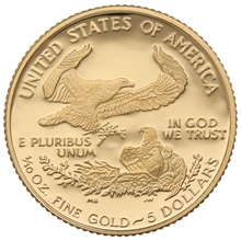 1997 Proof Tenth Ounce Eagle Gold Coin