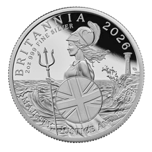 2026 Britannia UK 2oz Silver Proof Coin
