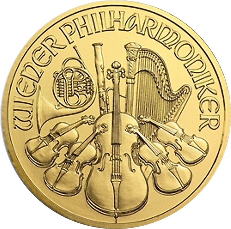 2014 Quarter Ounce Gold Austrian Philharmonic