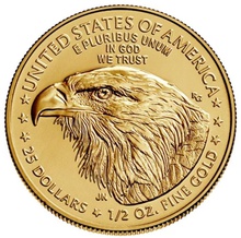 2022 Half Ounce American Eagle Gold Coin