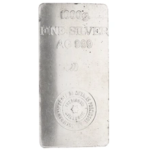 1kg Silver Bar Sempsa