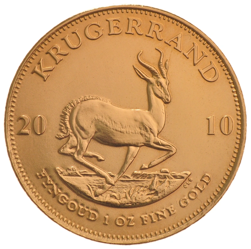 2010 Krugerrand Gold Coin 1oz