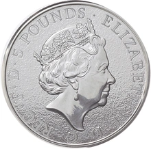 10 x 2oz Silver Coin, The Lion - Queen's Beast