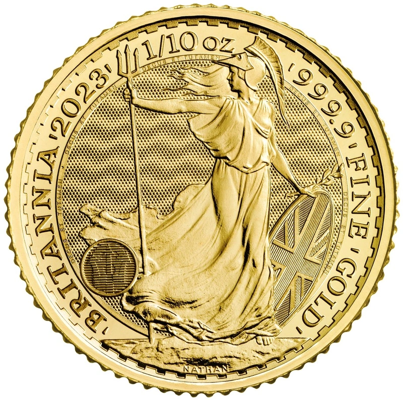 2023 1/10oz Gold Britannia Coin King Charles III