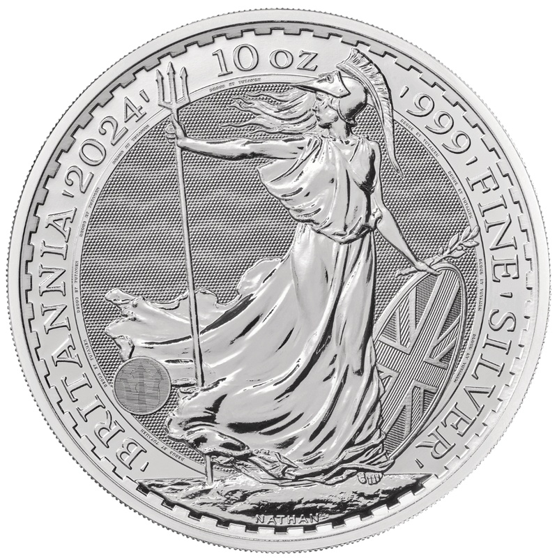 2024 Britannia 10oz Silver Coin