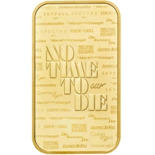 1oz James Bond 007 Gold Bar