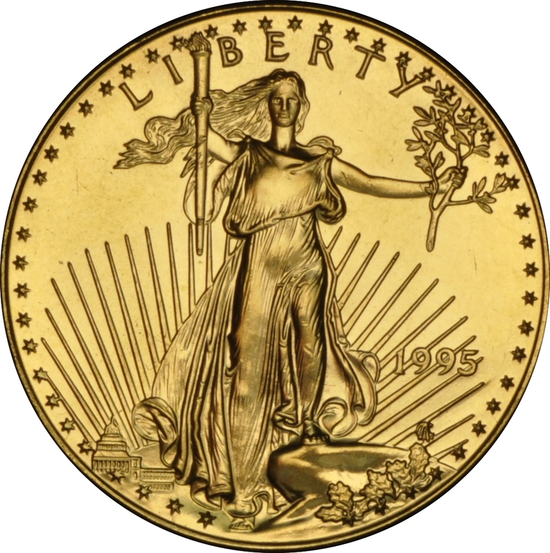 1995 1/2oz American Eagle Gold Coin