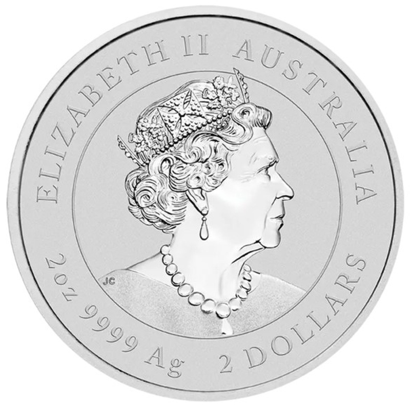 2023 2oz Australian Lunar Year of the Rabbit Silver Coin