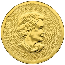 2008 1oz Canadian Maple Gold Coin 99999
