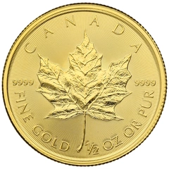 2020 1/2oz Canadian Maple Leaf Gold Coin