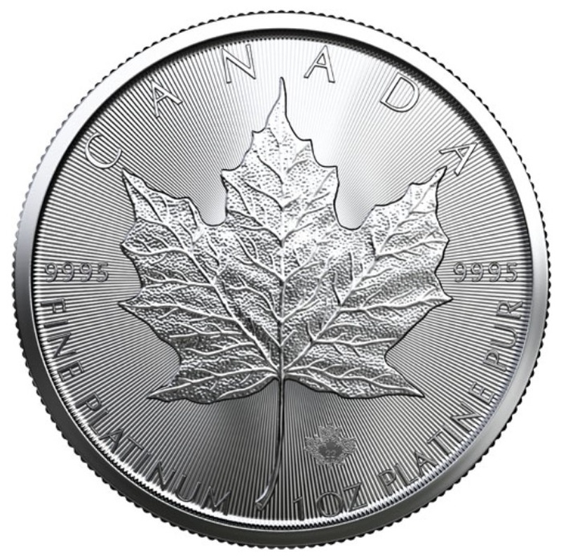 2022 1oz Canadian Maple Platinum Coin