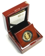 2017 1/4oz Quarter Ounce Proof Lion Gold Coin Queen's Beasts Boxed