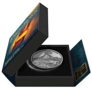 2022 The Lord of the Rings - Mount Doom 1oz Proof Silver Coin