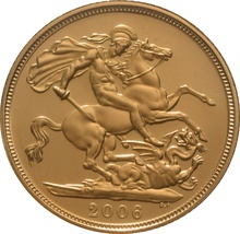 Gold Proof 2006 Sovereign Boxed