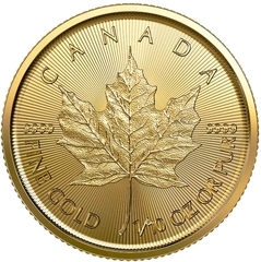 2021 1/10oz Canadian Maple Leaf Gold Coin