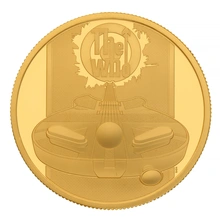 2021 1oz Music Legends - The Who Proof Gold Coin Boxed