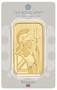 Britannia 50 Gram Minted Gold Bar