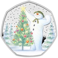 2024 The Snowman Fifty Pence Proof Silver Coin Boxed