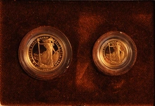 1988 Proof Britannia 2-Coin Set