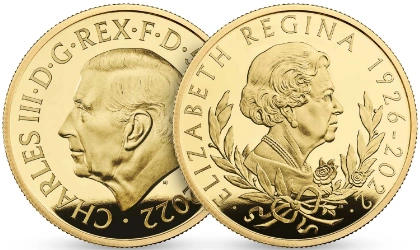 2022 Her Majesty Queen Elizabeth II 1oz Proof Gold Coin Boxed