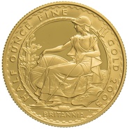 2005 Half Ounce Proof Britannia Gold Coin