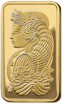 5 Tola Gold Bar PAMP Lady Fortuna