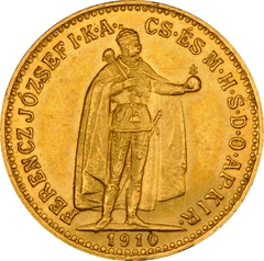 Hungarian 10 Korona Gold Coin Franz Joseph I