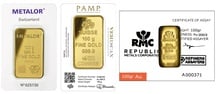 100g Gold Bars Best Value