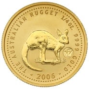2006 Quarter Ounce Gold Australian Nugget