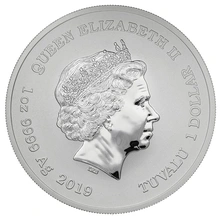 2019 Captain America 1oz Silver Coin