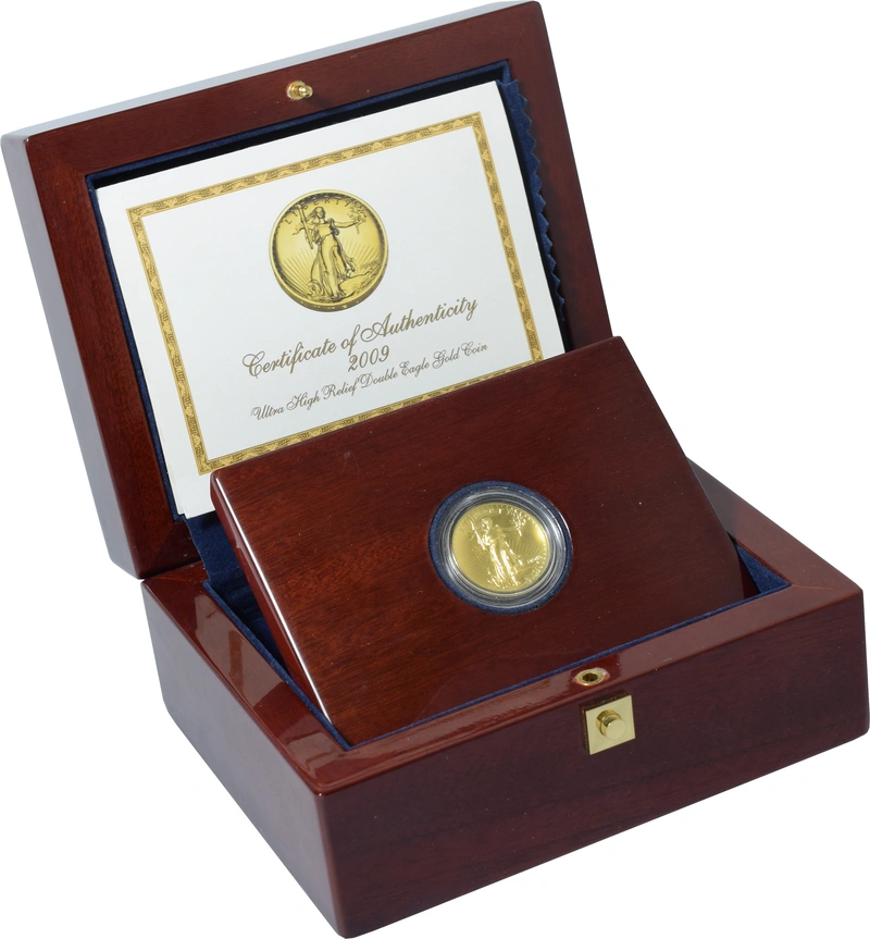 2009 Ultra High Relief Double Eagle Gold Coin