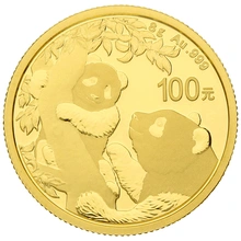 2021 8g Chinese Panda Gold Coin