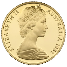 1982 $200 Australian Gold Proof Coin Commonwealth Games Brisbane Boxed