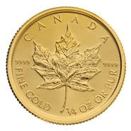 2022 Quarter Ounce Gold Maple