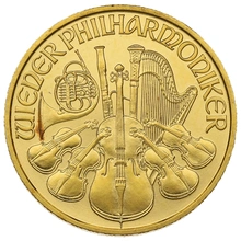1999 1/4oz Austrian Gold Philharmonic Coin