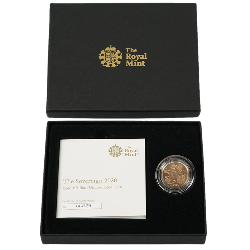 2020 Gold Sovereign Brilliant Uncirculated (Boxed)