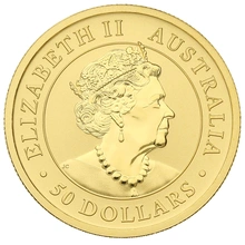 2020 Half Ounce Gold Australian Nugget