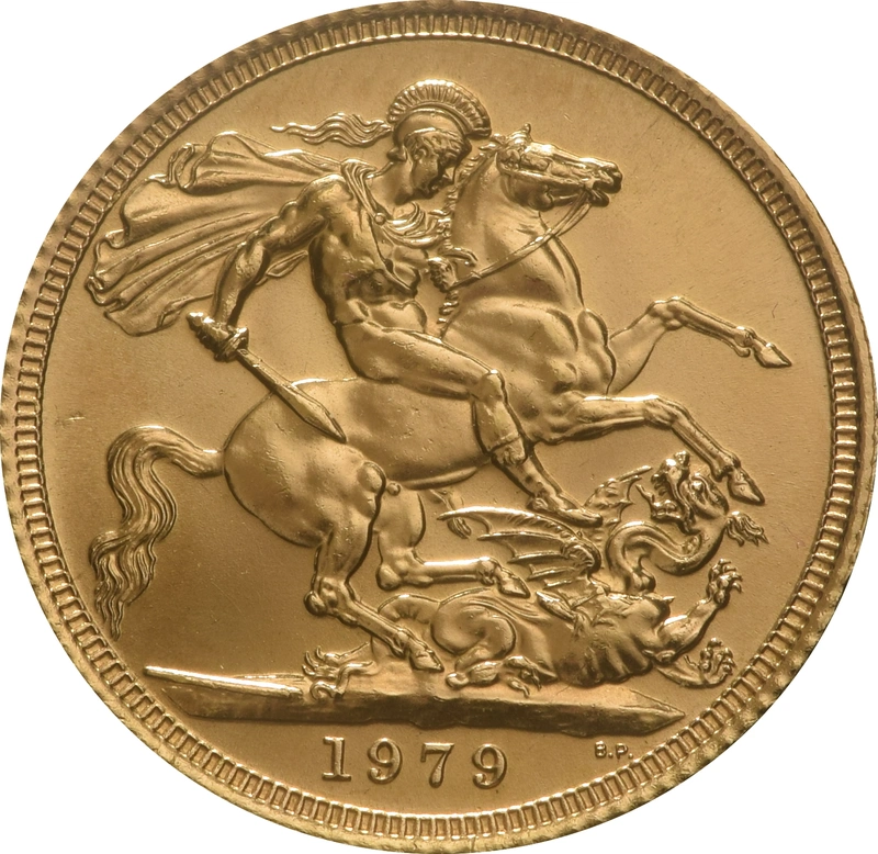 1979 Gold Sovereign - Elizabeth II Decimal Portrait