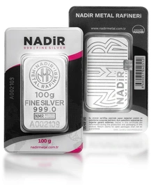 100g Silver Bar Nadir