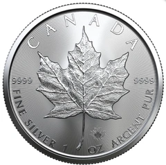 2022 Canadian Silver Maple Leaf Coin 1oz