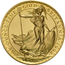 1992 Gold Britannia One Ounce Coin