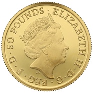 2017 Half Ounce Proof Britannia Gold Coin