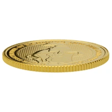2021 1/4oz White Greyhound of Richmond, Queen's Beast Gold Coin