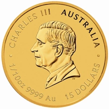2026 1/10oz Perth Mint Year of the Horse Coloured Gold Coin