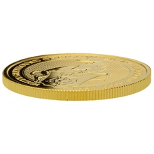 2021 White Greyhound of Richmond, Queen's Beast - 1oz Gold Coin