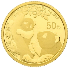 2021 3g Chinese Panda Gold Coin